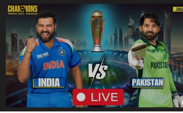 India vs Pakistan Men’s Live: